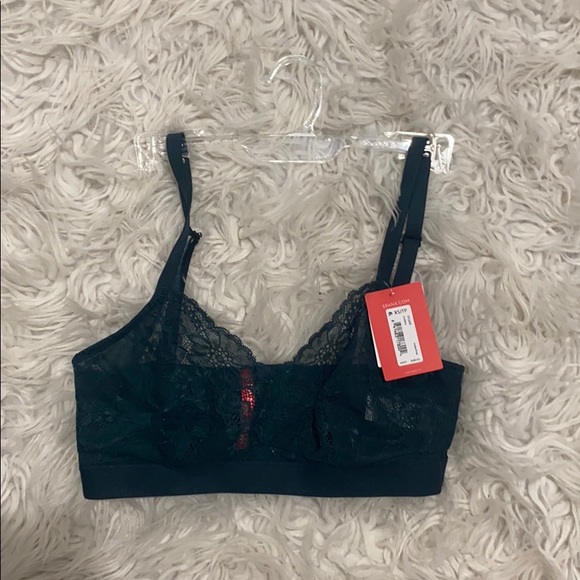 NEW • Spanx • Spotlight on Lace Bralette Malachite - Picture 5 of 6